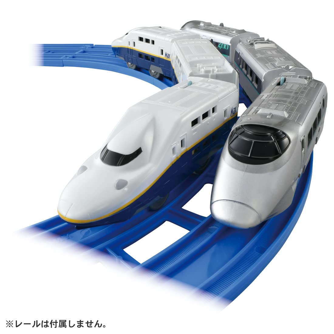 Takara Tomy Plarail Shinkansen Year 2022 Series 400 Tsubasa & Series E4 Max Coupling Set Train Toys- Japan Figure Store - #1 Bring To You The Best Japanese Goods