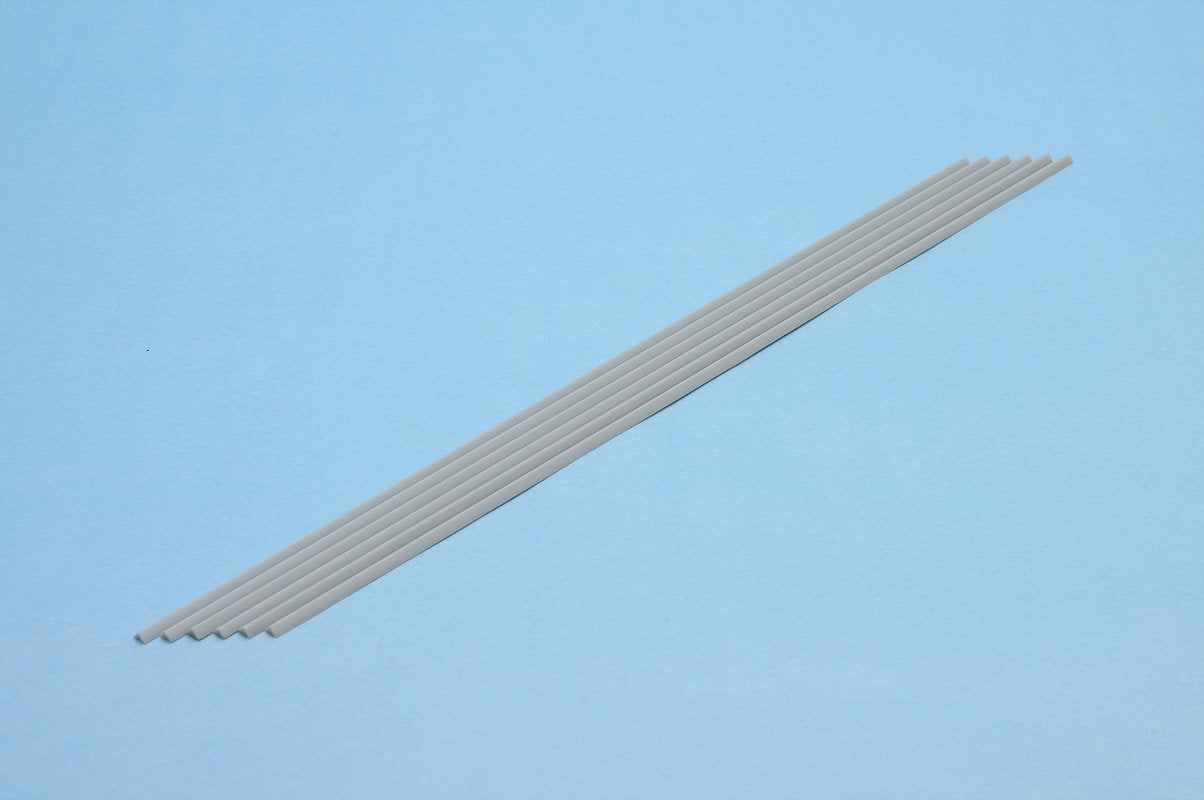 Plastic = Material [Gray] Triangular Bar 3.0Mm (6 Pieces)- Japan Figure Store - #1 Bring To You The Best Japanese Goods