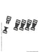 Plastic Buckle Set (Thru Hole 3Mm) Male Female 1Set X 5 Pieces (For Dolls)- Japan Figure Store - #1 Bring To You The Best Japanese Goods
