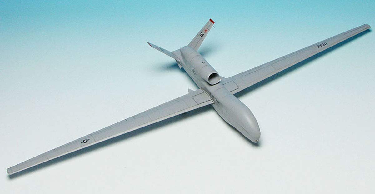 PLATZ Ac-4 U.S.A.F. Unmanned Aerial Vehicles Rq-4B Global Hawk 1/72 Scale Kit- Japan Figure Store - #1 Bring To You The Best Japanese Goods
