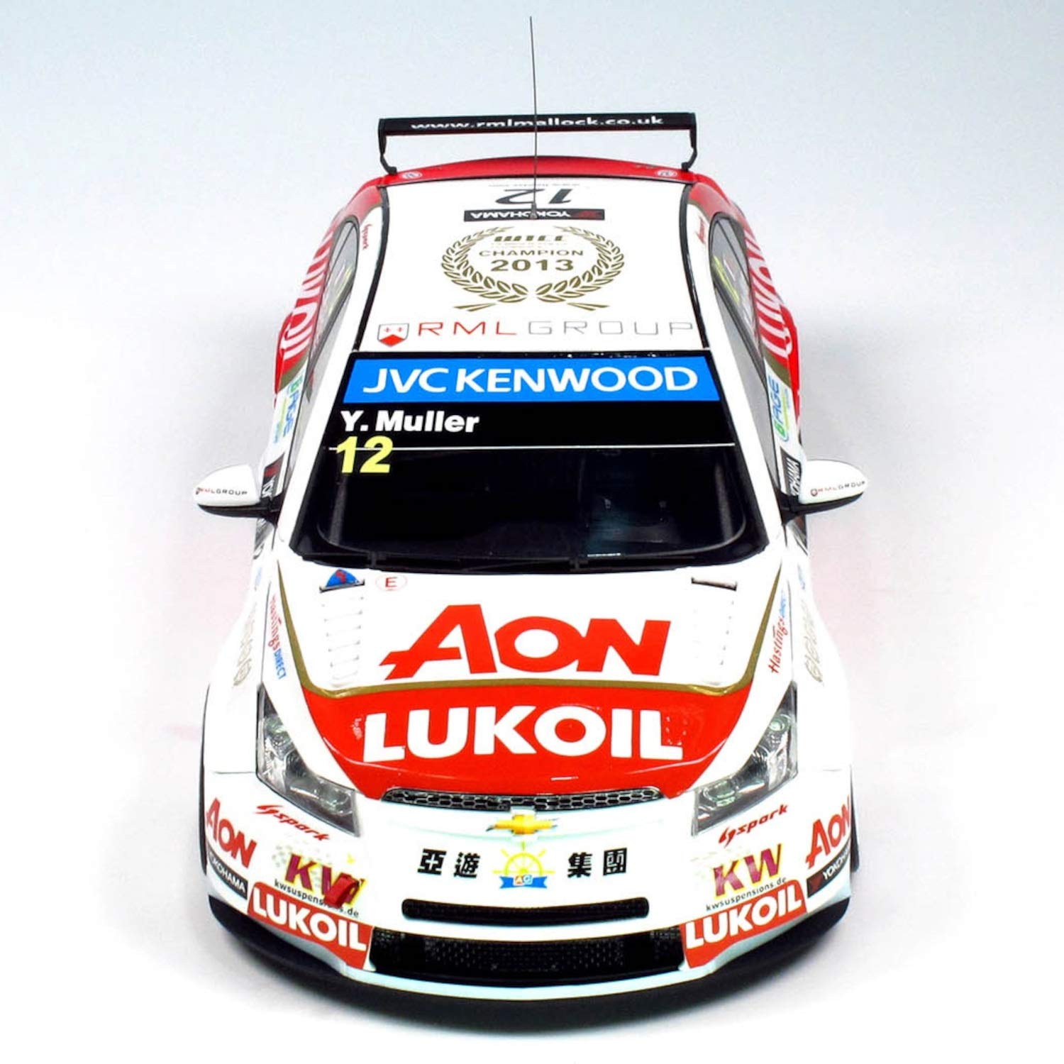Platz Racing Series 1/24 Chevrolet Cruze 1.6T 13 Wtcc World Champion Scale Racing Car- Japan Figure Store - #1 Bring To You The Best Japanese Goods
