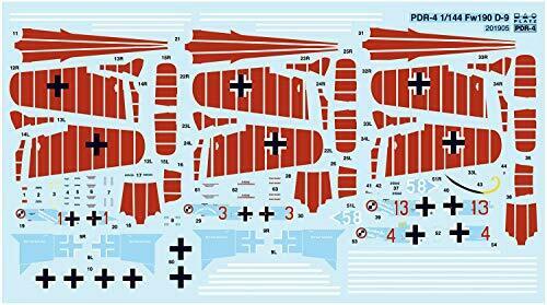 Platz 1/144 Fw190 D-9 'jv-44' Set Of 2 Plastic Model Kit- Japan Figure Store - #1 Bring To You The Best Japanese Goods