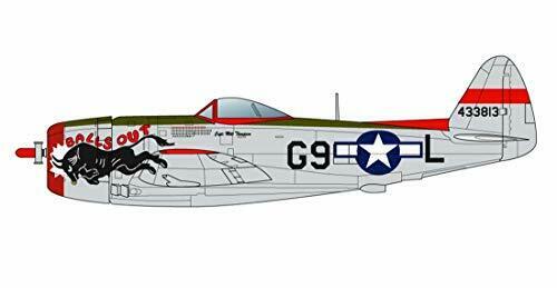 Platz 1/144 U.s. Army P-47d Thunderbolt Bubbletop Set Of 2 Plastic Model- Japan Figure Store - #1 Bring To You The Best Japanese Goods
