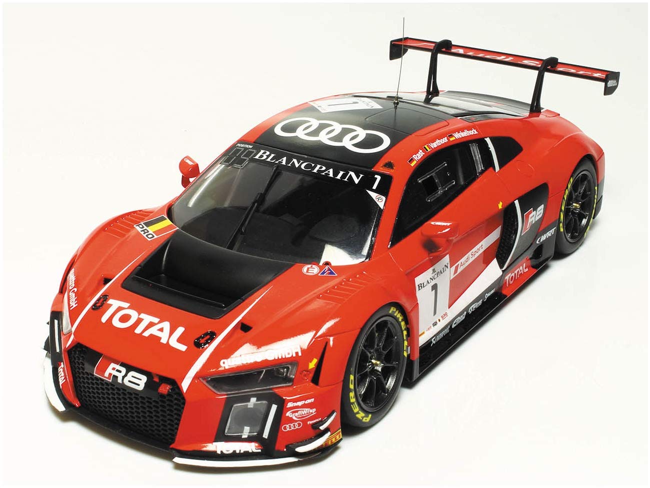 Platz Pn24004 Nunu Racing Series Audi R8 Lms Gt3 1/24 Japanese Scale Racing Car- Japan Figure Store - #1 Bring To You The Best Japanese Goods