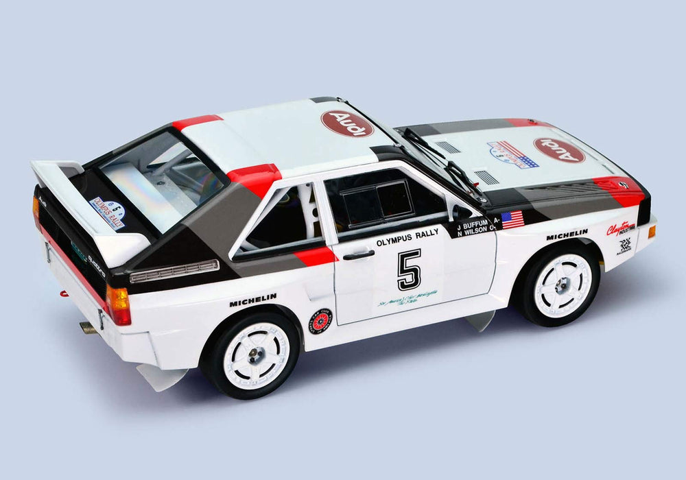 PLATZ Racing Series Audi Sport Quattro S1 '86 Us Olympus Rally Plastic Model- Japan Figure Store - #1 Bring To You The Best Japanese Goods