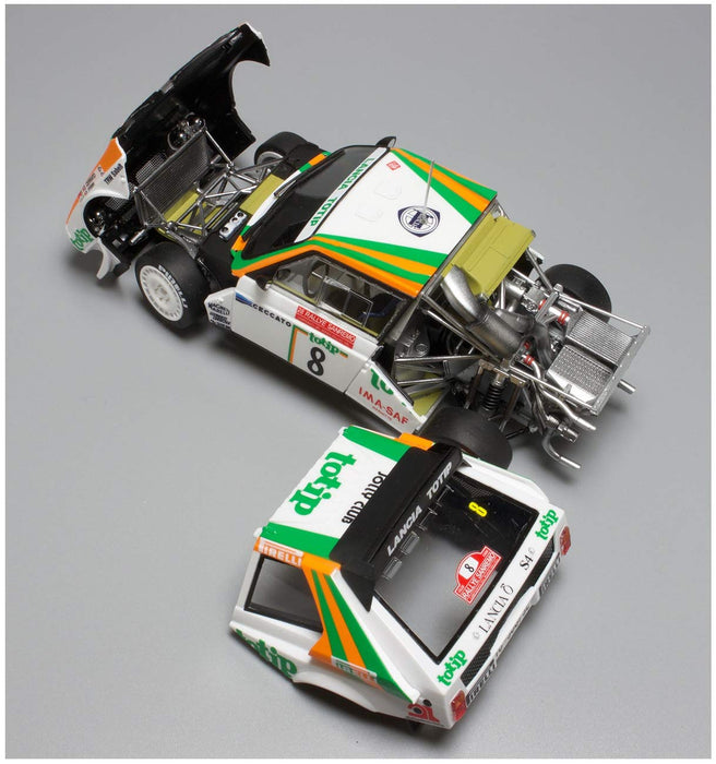 PLATZ Pn24005 Lancia Delta S4 '86 Rally Sanremo 1/24 Scale Kit- Japan Figure Store - #1 Bring To You The Best Japanese Goods