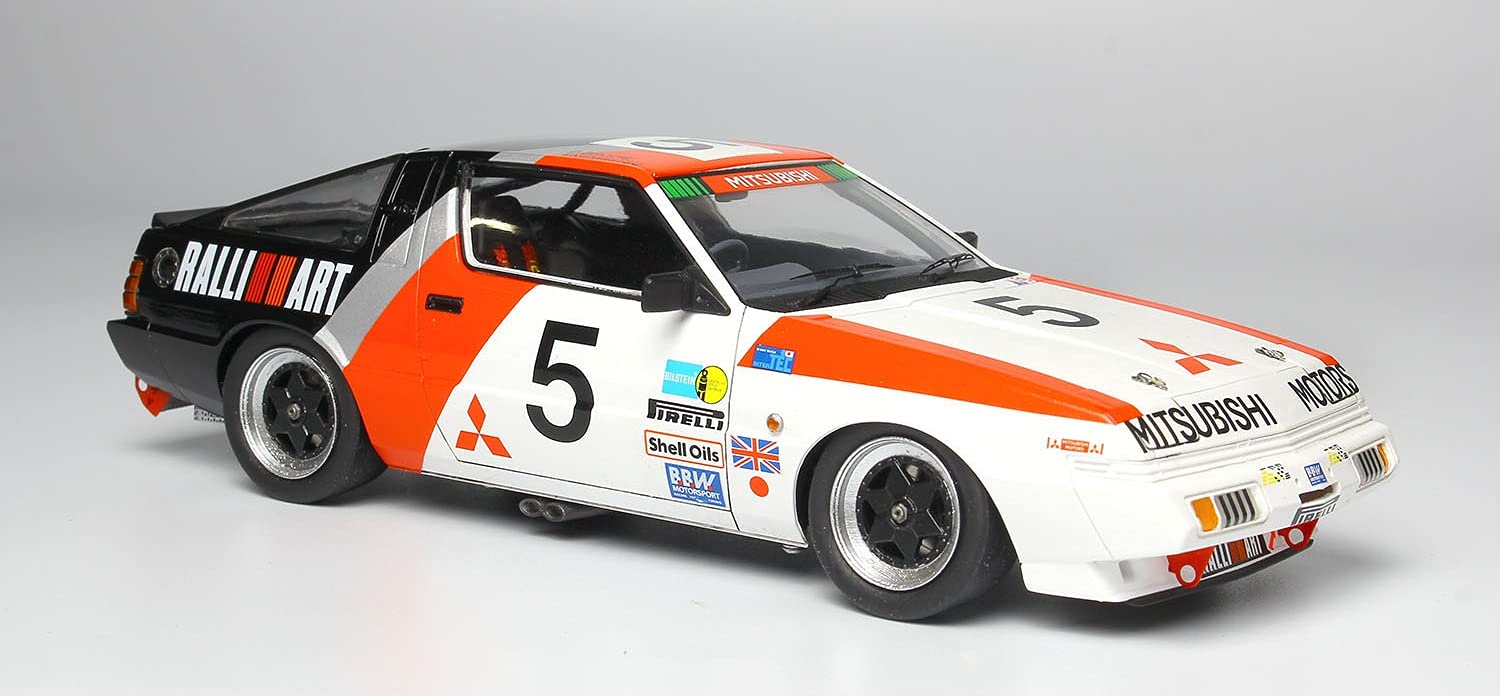 Platz 1/24 Racing Series Mitsubishi Starion Gr.A 1985 Inter Tec in Fuji Speedway Plastic Model Kit- Japan Figure Store - #1 Bring To You The Best Japanese Goods