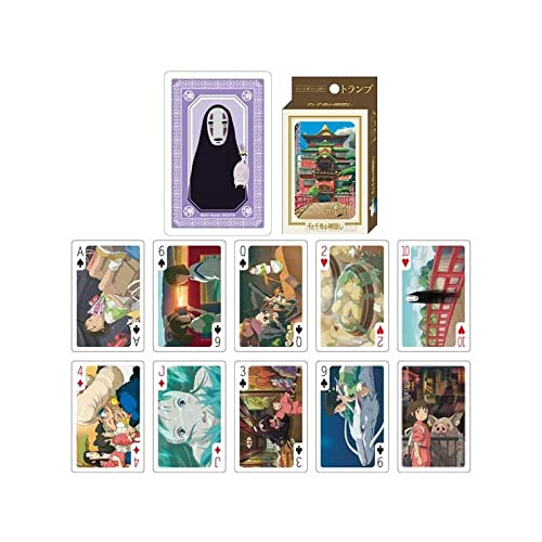 ENSKY 181987 Many Scenes Playing Cards Studio Ghibli: Spirited Away- Japan Figure Store - #1 Bring To You The Best Japanese Goods
