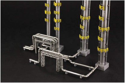 PLUM Plastic Kit Pp080 Industrial Area B Distillation Tower Non-Scale- Japan Figure Store - #1 Bring To You The Best Japanese Goods