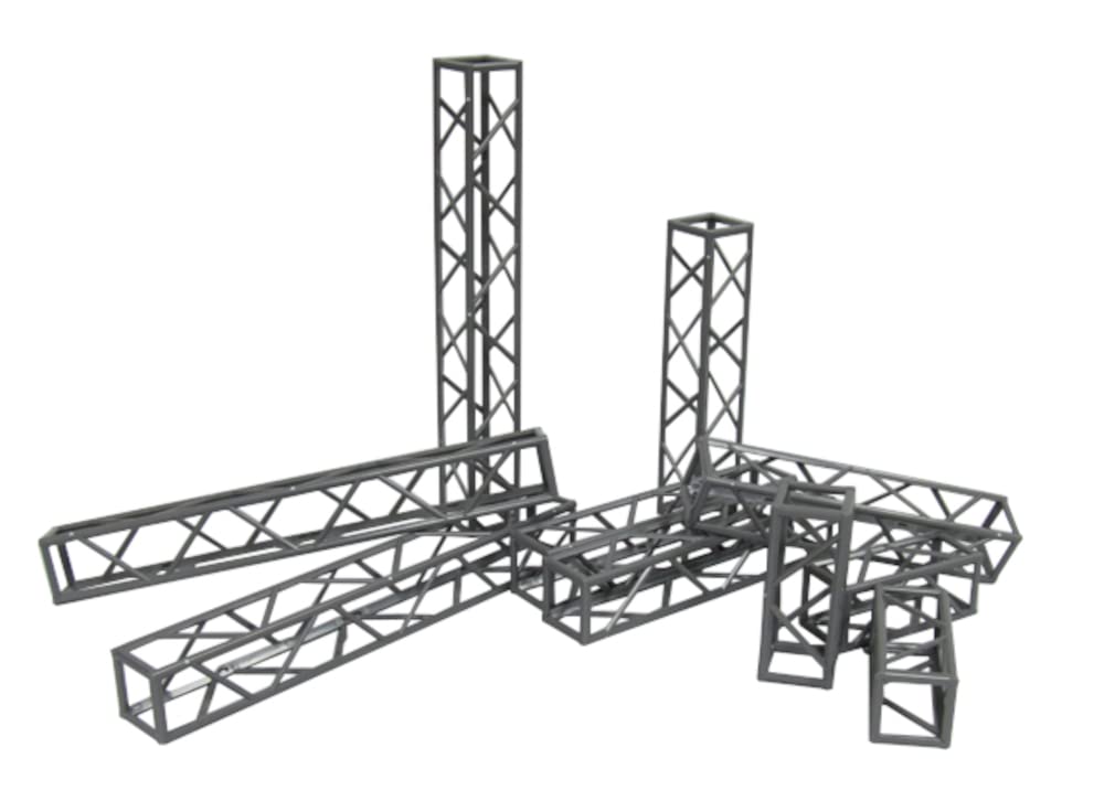 Pm Office A Japan Modeling Supply Series Plastic Accessories 01: Truss Angle- Japan Figure Store - #1 Bring To You The Best Japanese Goods