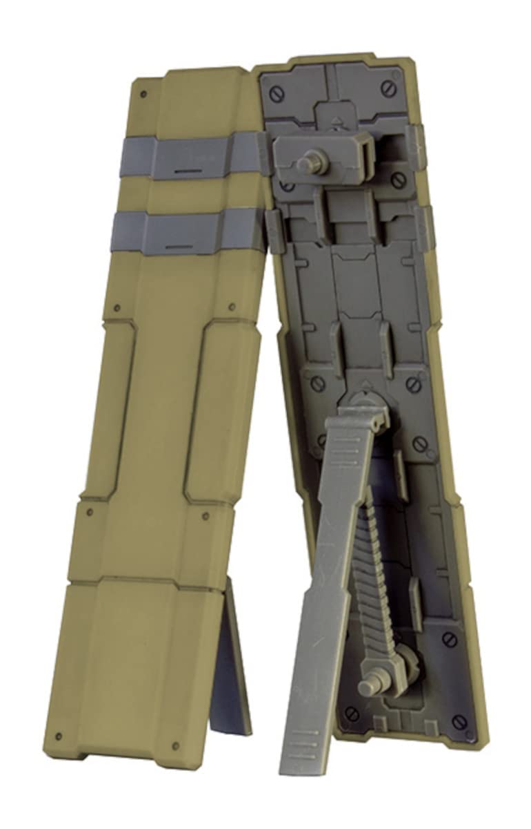 Pm Office A (Plum) Plastic Model Double Shield 3 Khaki Pp149 - Japan- Japan Figure Store - #1 Bring To You The Best Japanese Goods