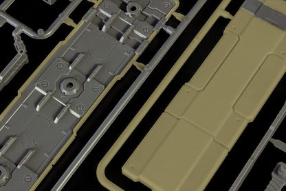 Pm Office A (Plum) Plastic Model Double Shield 3 Khaki Pp149 - Japan- Japan Figure Store - #1 Bring To You The Best Japanese Goods