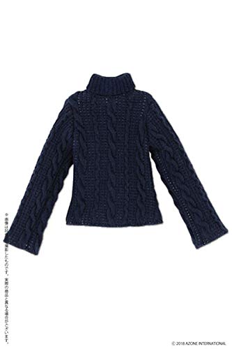 Pnm Fisherman&S High Neck Sweater For Pureneemo Navy (For Dolls)- Japan Figure Store - #1 Bring To You The Best Japanese Goods