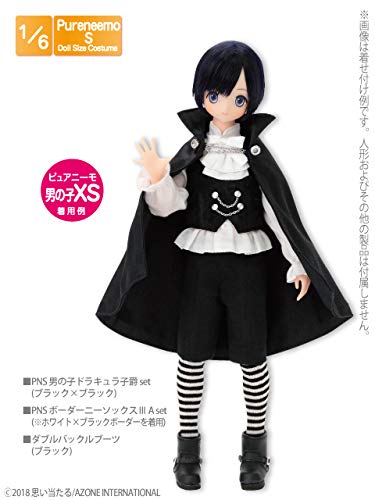 AZONE Poc453-Bkb 1/6 Pure Neemo S Boy Child Count Dracula Black X Black- Japan Figure Store - #1 Bring To You The Best Japanese Goods