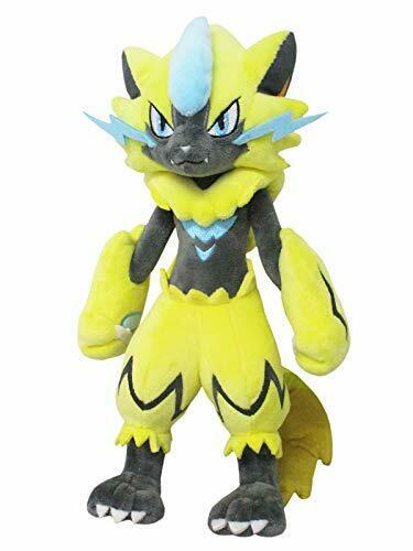 Pokemon All Star Collection Plush Doll Zeraora S Stuffed Toy - Japan Figure