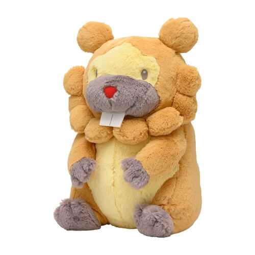 Pokemon Center Original Fluffy Hugging Plush Toy Bidoof Japan Figure 4521329338255 1