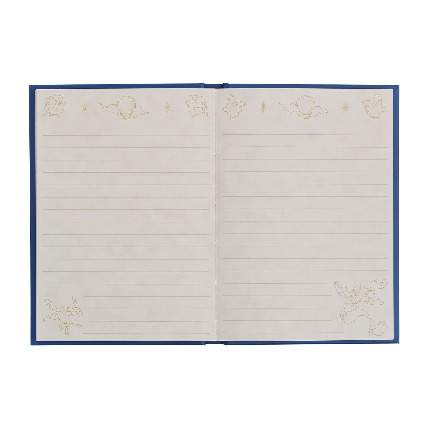 Pokemon Center Original A6 Hard Cover Notebook Pokémon Fairy Tale Asilene- Japan Figure Store - #1 Bring To You The Best Japanese Goods