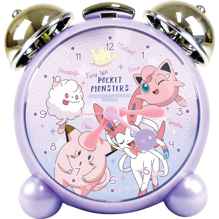 POKEMON CENTER ORIGINAL Alarm Twin Bell Clock Fairy Type Jigglypuff- Japan Figure Store - #1 Bring To You The Best Japanese Goods