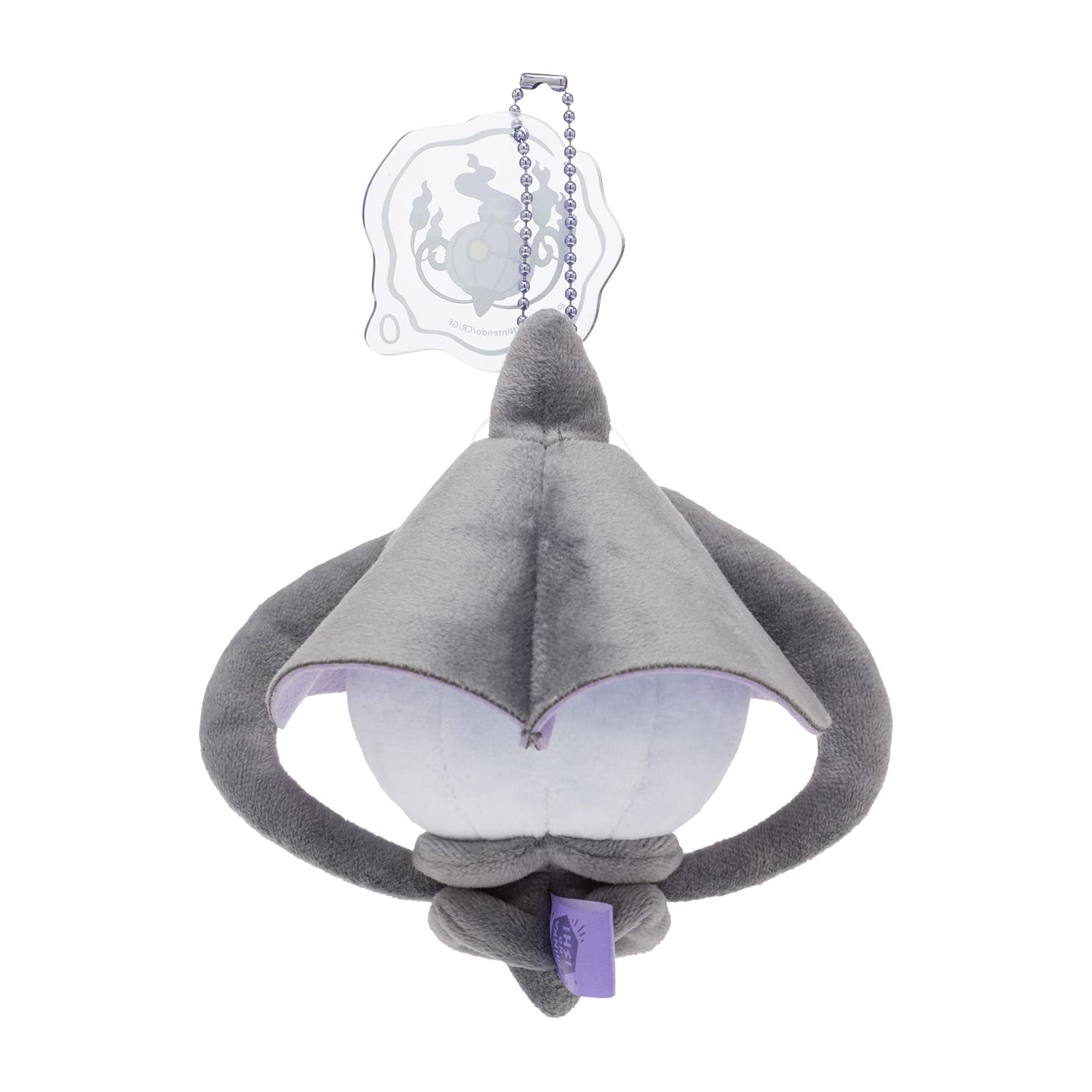 POKEMON CENTER ORIGINAL Plush Mascot Keychain Shinka No Ishi Lampent & Dusk Stone Chandelure- Japan Figure Store - #1 Bring To You The Best Japanese Goods