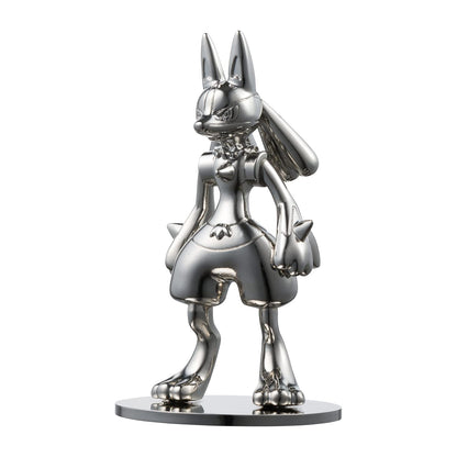 POKEMON CENTER ORIGINAL Metal Figure Coolxmetal Lucario- Japan Figure Store - #1 Bring To You The Best Japanese Goods