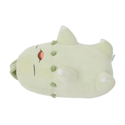 Pokémon Center Japan Original Mochiri Plush Chikorita Sleep Good Night- Japan Figure Store - #1 Bring To You The Best Japanese Goods