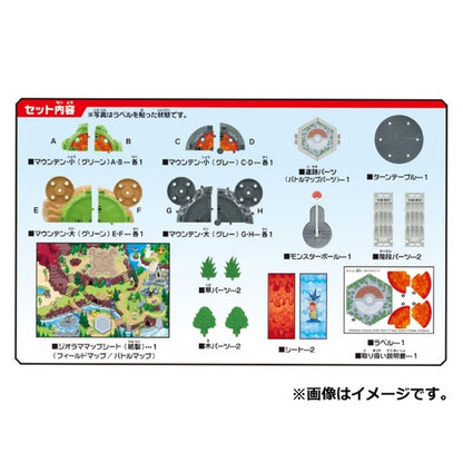 Pokemon Center Original Moncolle Transformation! Diorama Map Japan Figure 4904810199755 3