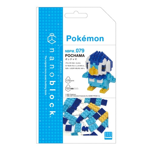 Pokemon Center Original Nanoblock Poccama Japan Figure 4972825222683