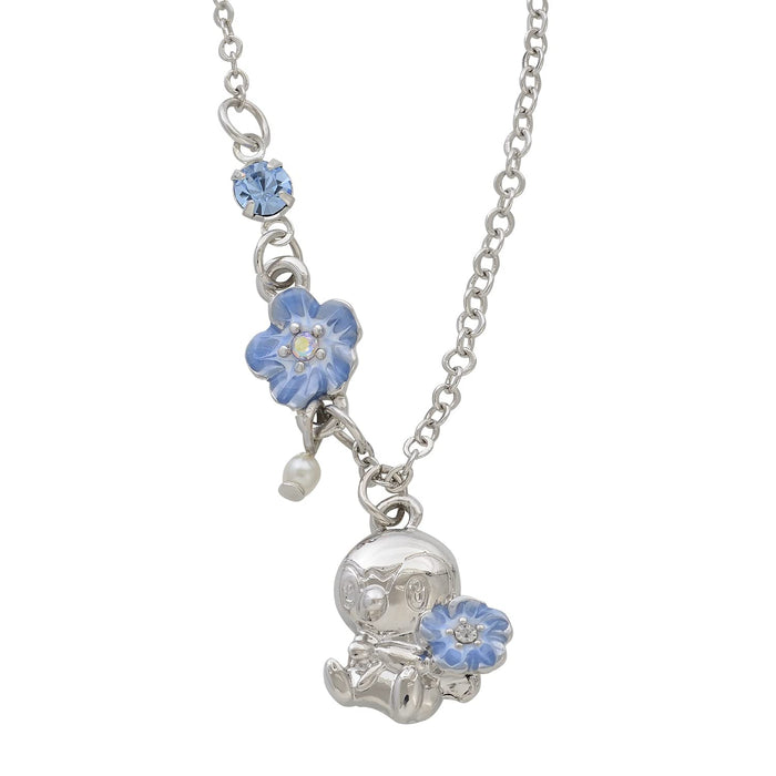 POKEMON CENTER ORIGINAL - Necklace Baby Blue Eyes Piplup- Japan Figure Store - #1 Bring To You The Best Japanese Goods