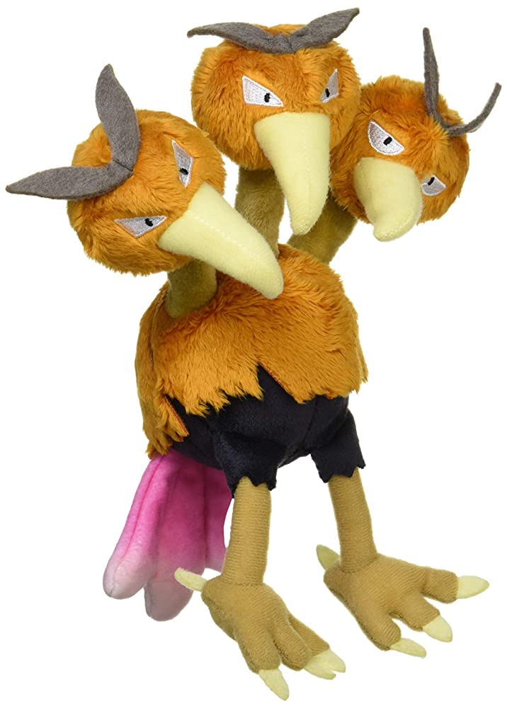 Pokemon Center Original Plush Dodrio 17x13x7cm- Japan Figure Store - #1 Bring To You The Best Japanese Goods