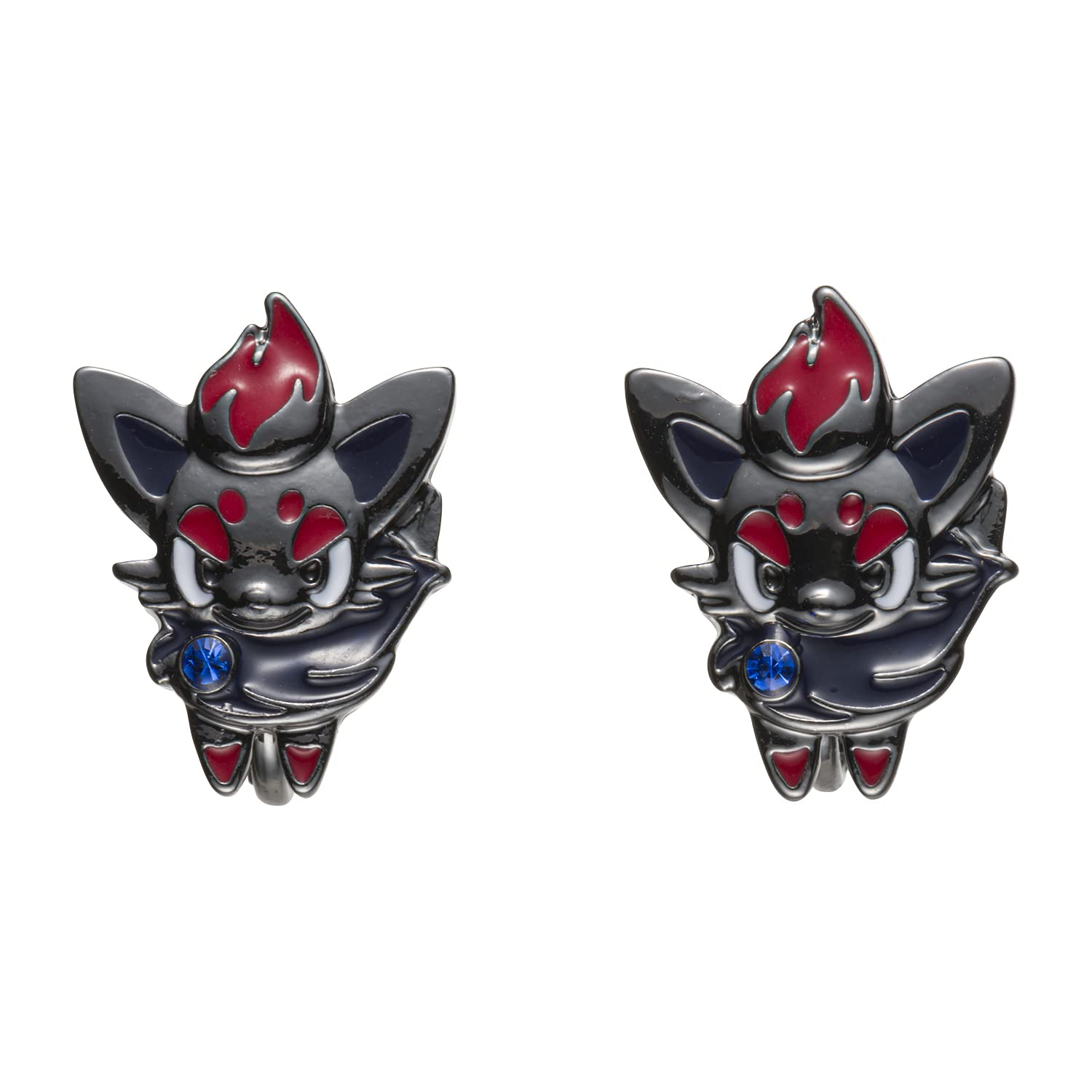 Pokemon Center Original Pokémon Accessory Earrings 76 Zoroa- Japan Figure Store - #1 Bring To You The Best Japanese Goods
