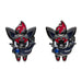 Pokemon Center Original Pokémon Accessory Earrings 84 Zorua- Japan Figure Store - #1 Bring To You The Best Japanese Goods
