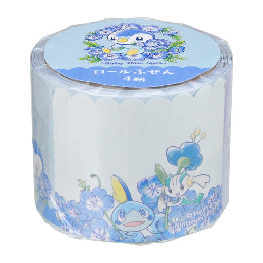 POKEMON CENTER ORIGINAL Roll Sticky Note Baby Blue Eyes- Japan Figure Store - #1 Bring To You The Best Japanese Goods