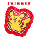 Pokemon Center Original Swimmer Cushion Henteko Cute Pikachu- Japan Figure Store - #1 Bring To You The Best Japanese Goods