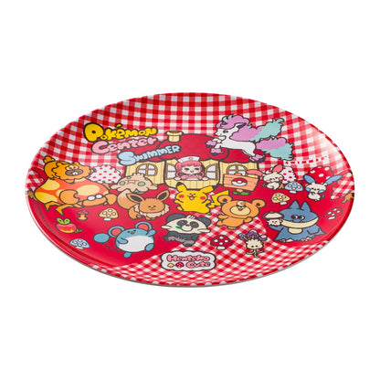 Pokemon Center Original Swimmer Melamine Plate Henteko Cute- Japan Figure Store - #1 Bring To You The Best Japanese Goods