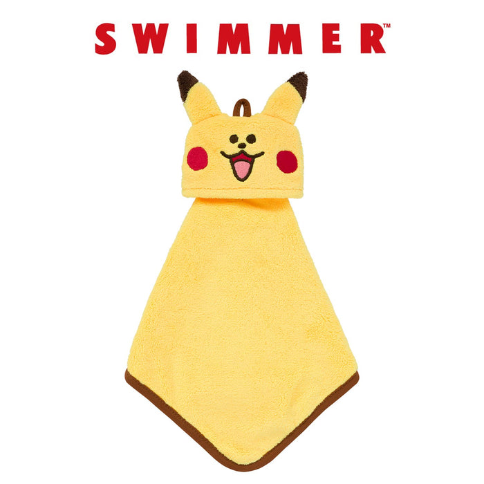 Pokemon Center Original Swimmer Towel Mascot Henteko Cute Pikachu- Japan Figure Store - #1 Bring To You The Best Japanese Goods