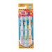 POKEMON CENTER ORIGINAL Pokemon Smile Toothbrush Set 3 Pcs Snorlax- Japan Figure Store - #1 Bring To You The Best Japanese Goods