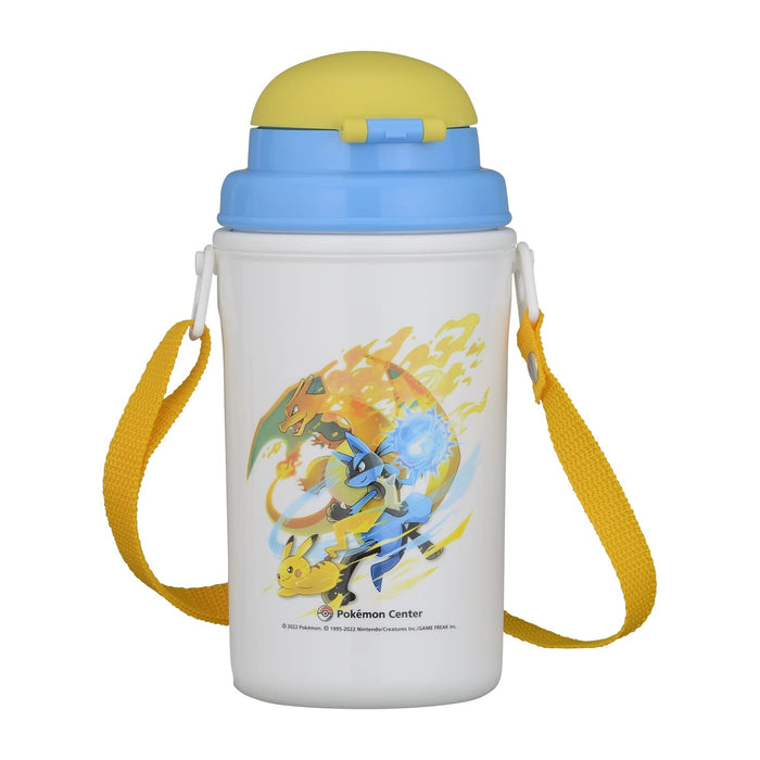 POKEMON CENTER ORIGINAL Straw Water Bottle 'Battle Start!'- Japan Figure Store - #1 Bring To You The Best Japanese Goods