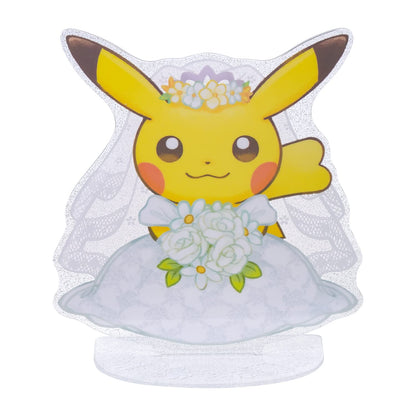 POKEMON CENTER ORIGINAL Pokemon Garden Wedding Pikachu Stand F- Japan Figure Store - #1 Bring To You The Best Japanese Goods
