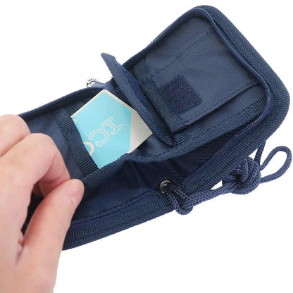 POKEMON CENTER ORIGINAL Pokemon Navy Wallet- Japan Figure Store - #1 Bring To You The Best Japanese Goods