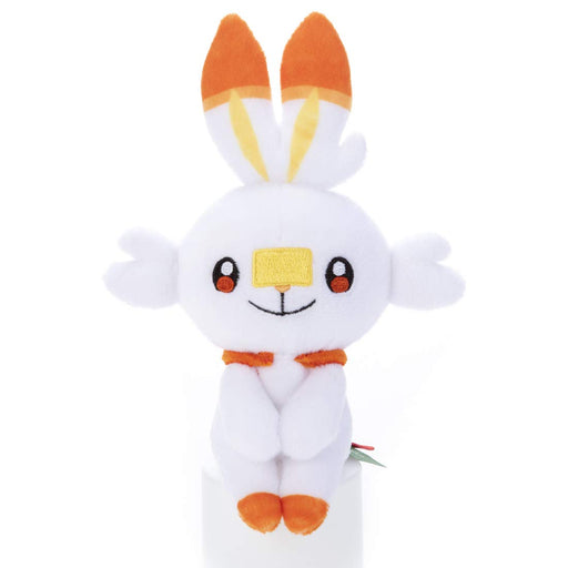 Pokemon Chokkori-San Scorbunny Plush Doll- Japan Figure Store - #1 Bring To You The Best Japanese Goods