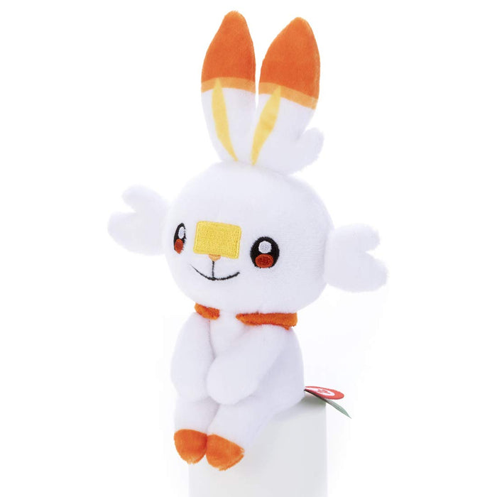 Pokemon Chokkori-San Scorbunny Plush Doll- Japan Figure Store - #1 Bring To You The Best Japanese Goods