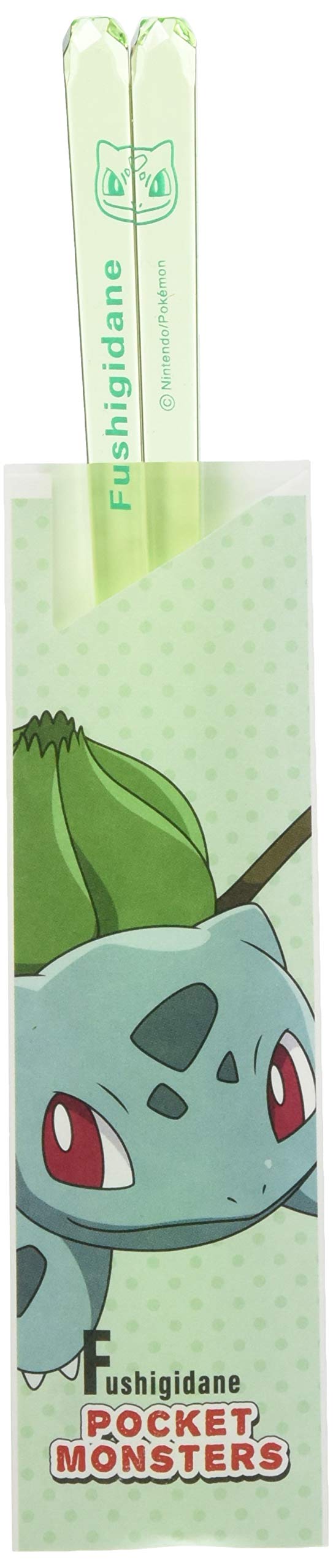 Pokemon Clear Chopsticks S Bulbasaur Light Green 490549- Japan Figure Store - #1 Bring To You The Best Japanese Goods