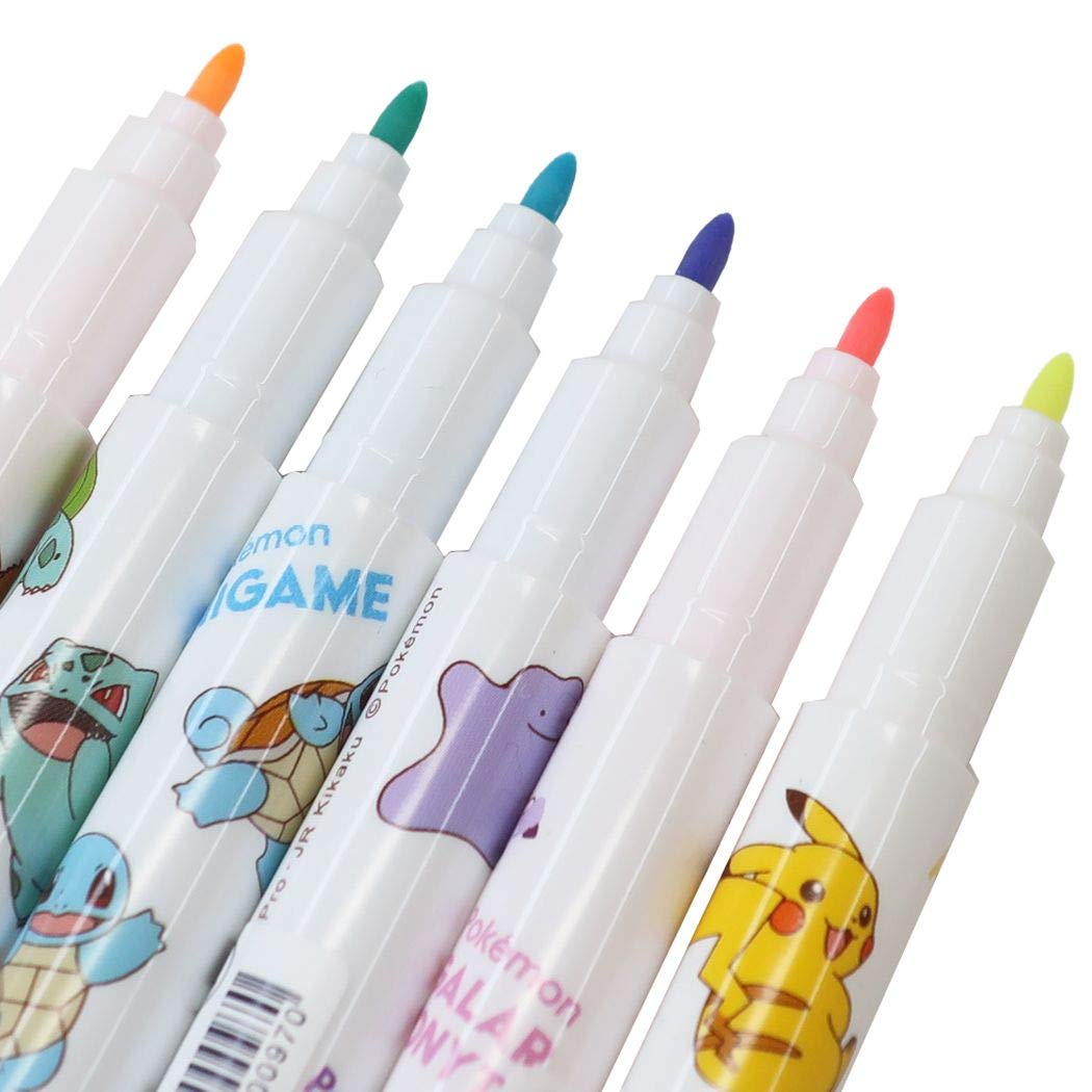 Pokemon [Color Pen] Fluorescent Twin Marker/Eevee Orange Pokemon- Japan Figure Store - #1 Bring To You The Best Japanese Goods