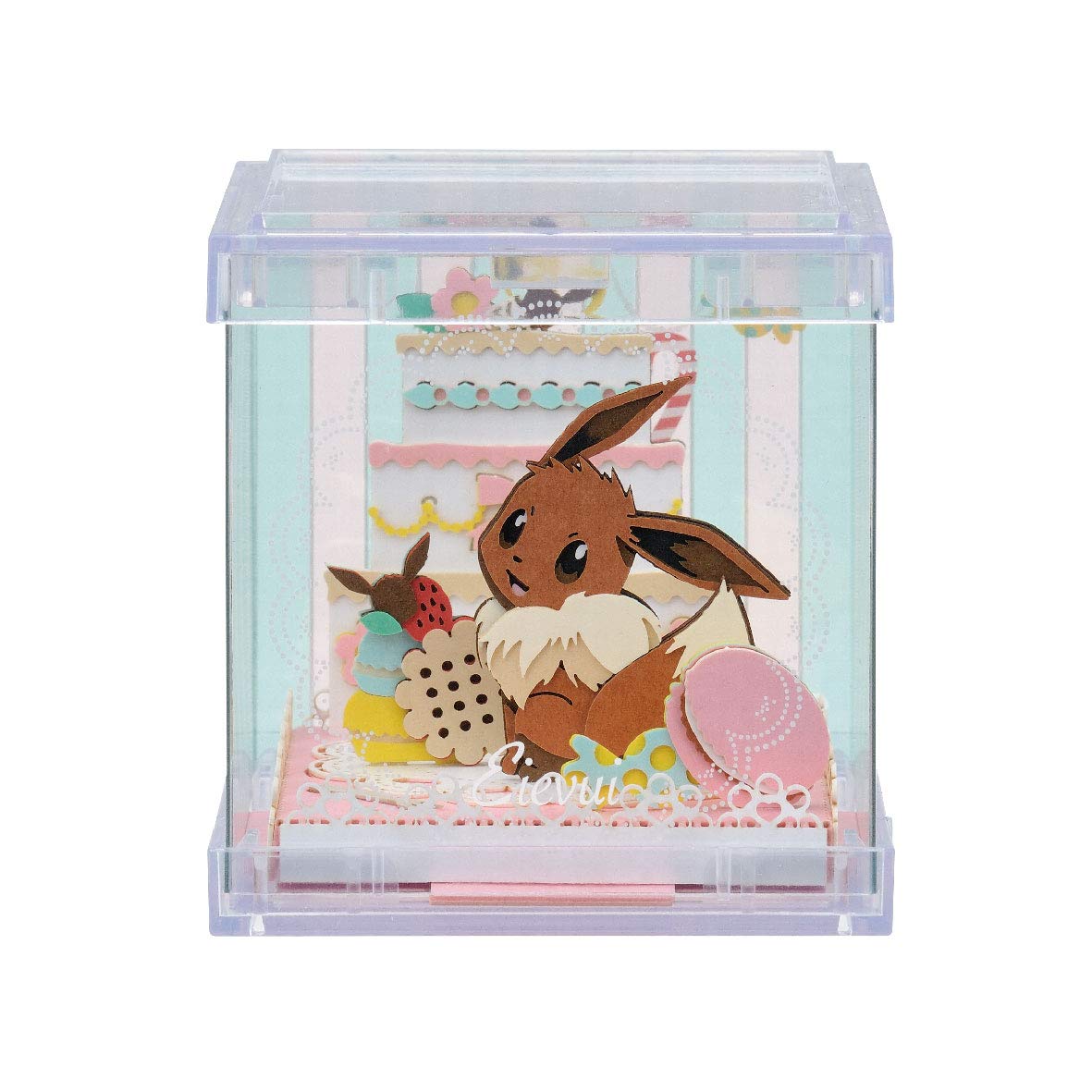 ENSKY Paper Theater Cube Ptc-03 Pokemon Eevee- Japan Figure Store - #1 Bring To You The Best Japanese Goods