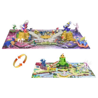 TAKARA TOMY Pokemon Moncolle Adventure! Change Battle World 2 Way Play Sheet- Japan Figure Store - #1 Bring To You The Best Japanese Goods