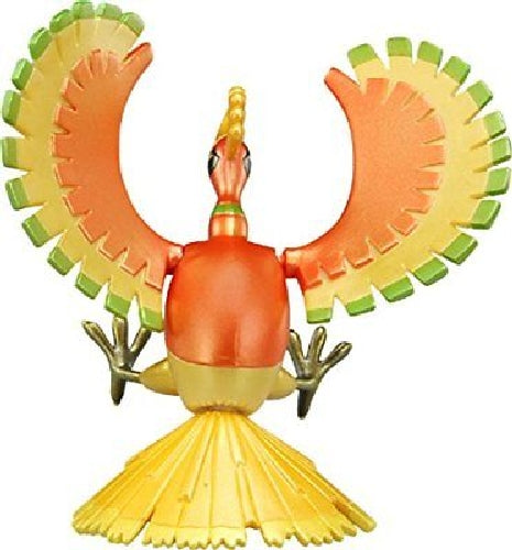 Pokemon Monster Collection Moncolle-ex Ho-oh Metallic Ver. Figure Takara Tomy- Japan Figure Store - #1 Bring To You The Best Japanese Goods