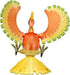 Pokemon Monster Collection Moncolle-ex Ho-oh Metallic Ver. Figure Takara Tomy- Japan Figure Store - #1 Bring To You The Best Japanese Goods