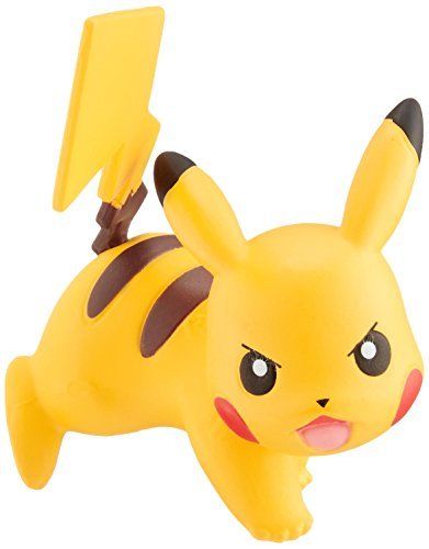 Pokemon Monster Collection Moncolle-ex Pikachu Battle Pose Figure Takara Tomy - Japan Figure