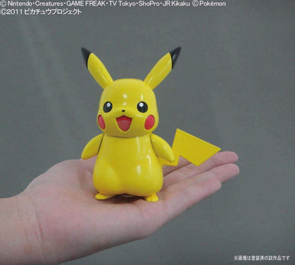 Bandai Pokemon Plamo 19 Pikachu Japanese Plastic Model Kit Pokemon Figures- Japan Figure Store - #1 Bring To You The Best Japanese Goods