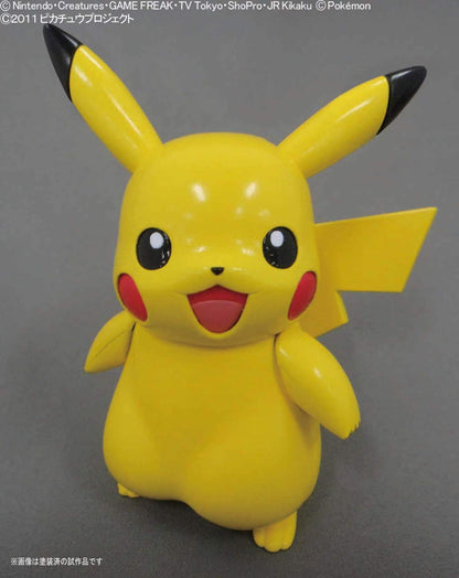 Bandai Pokemon Plamo 19 Pikachu Japanese Plastic Model Kit Pokemon Figures- Japan Figure Store - #1 Bring To You The Best Japanese Goods